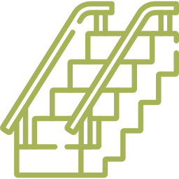 Icono de escalera – Instalación de escaleras y barandillas