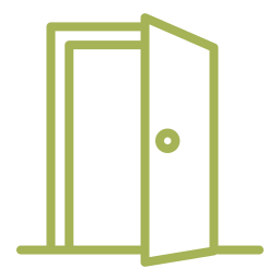 Icono de puerta – Instalación de puertas de madera